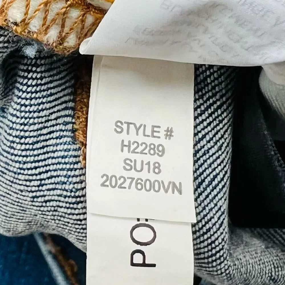 Madewell 8” Skinny Factory Faded Jeans Size 26T